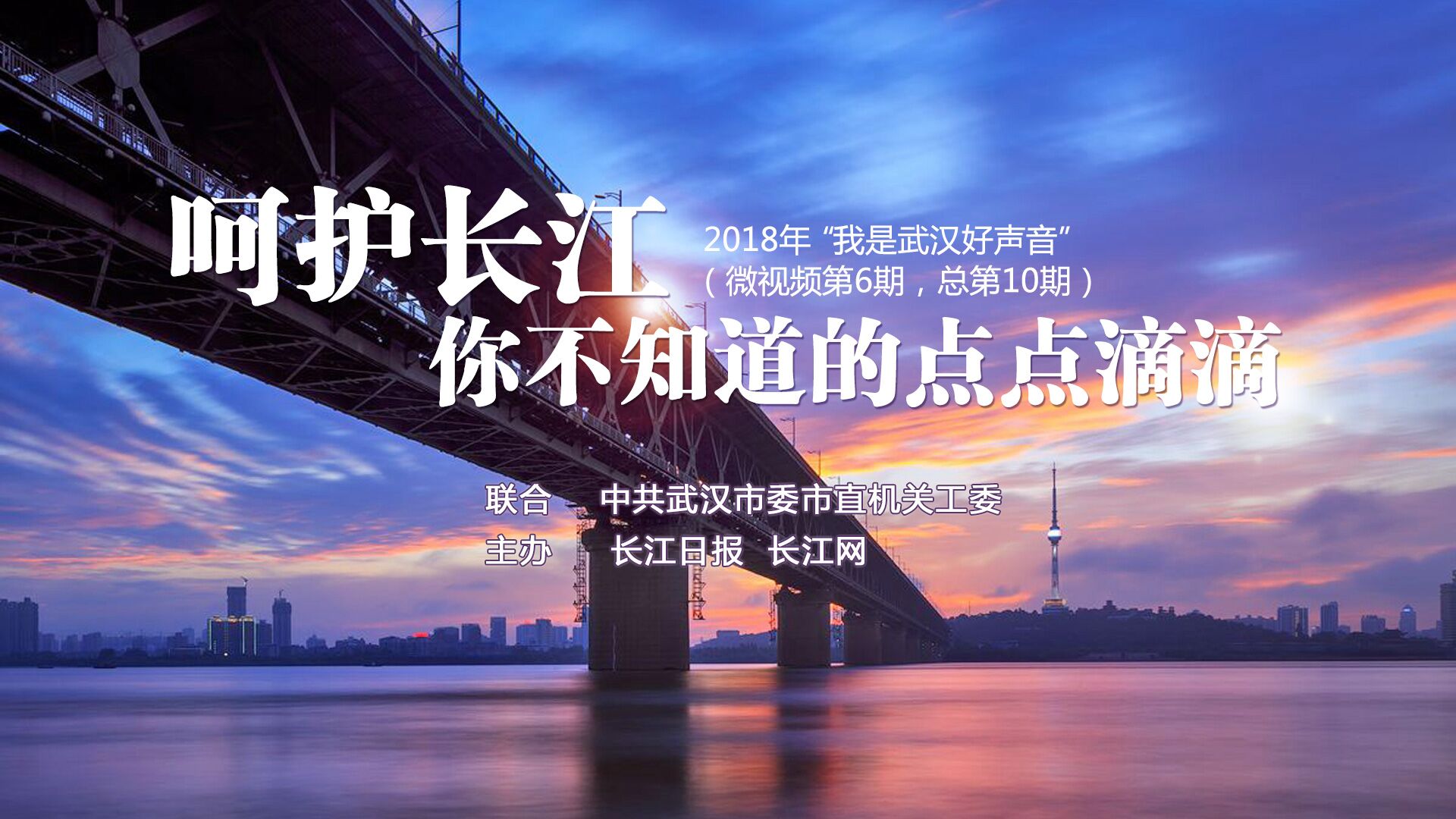 微视频：呵护长江，你不知道的点点滴滴