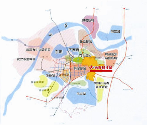 16央企500亿投资武汉未来科技城